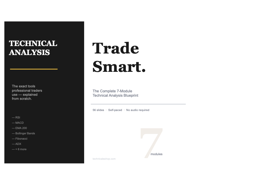 Trade Smart: The Complete 7-Module Technical Analysis Blueprint