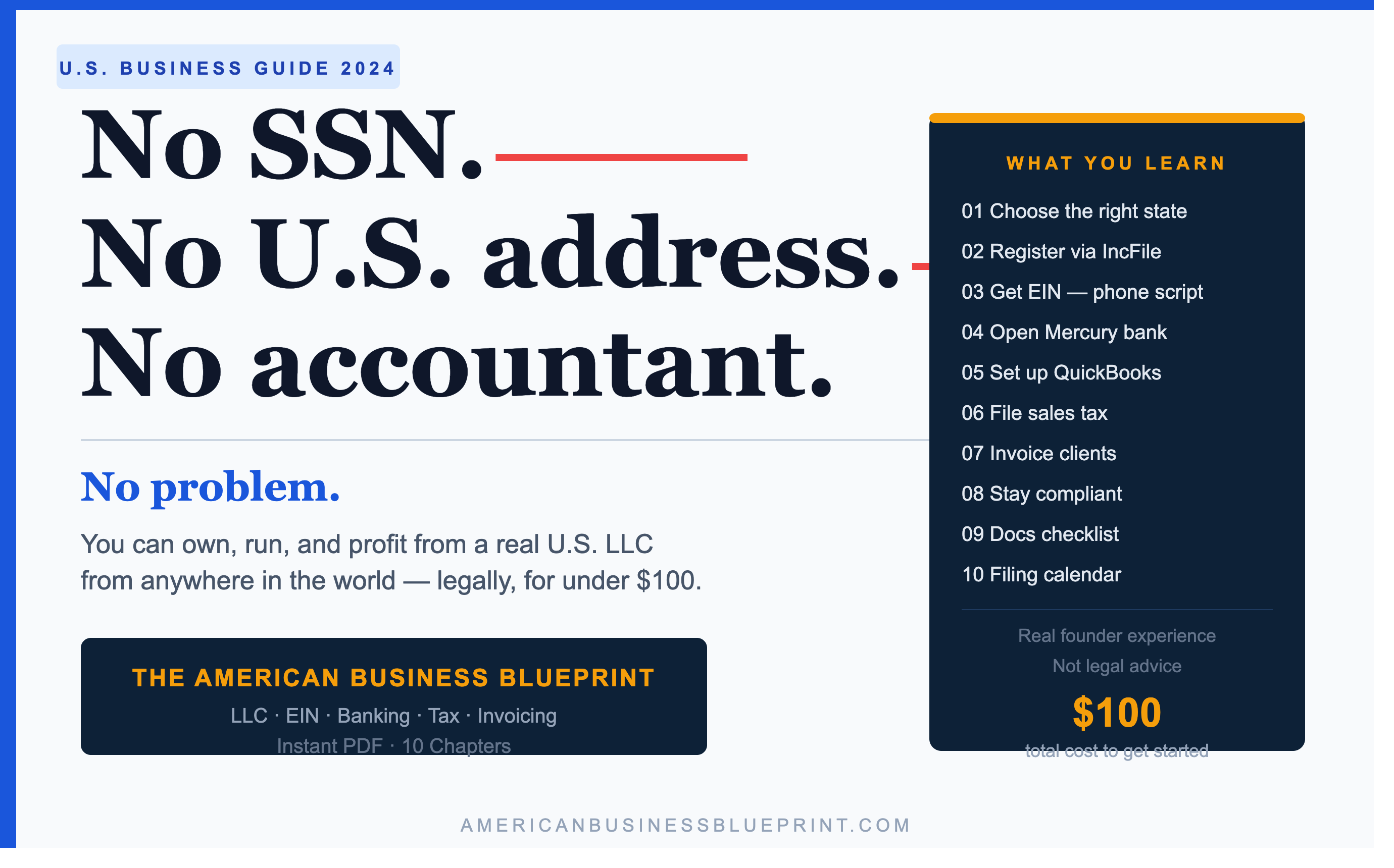 DIY US-LLC-Gründung: Der komplette Leitfaden zu EIN, Bankkonto & Steuern